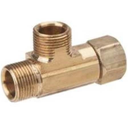Pinpoint Tee Brass 3/8Od X 3/8Od X 1/4F CT2-664XP PI445112